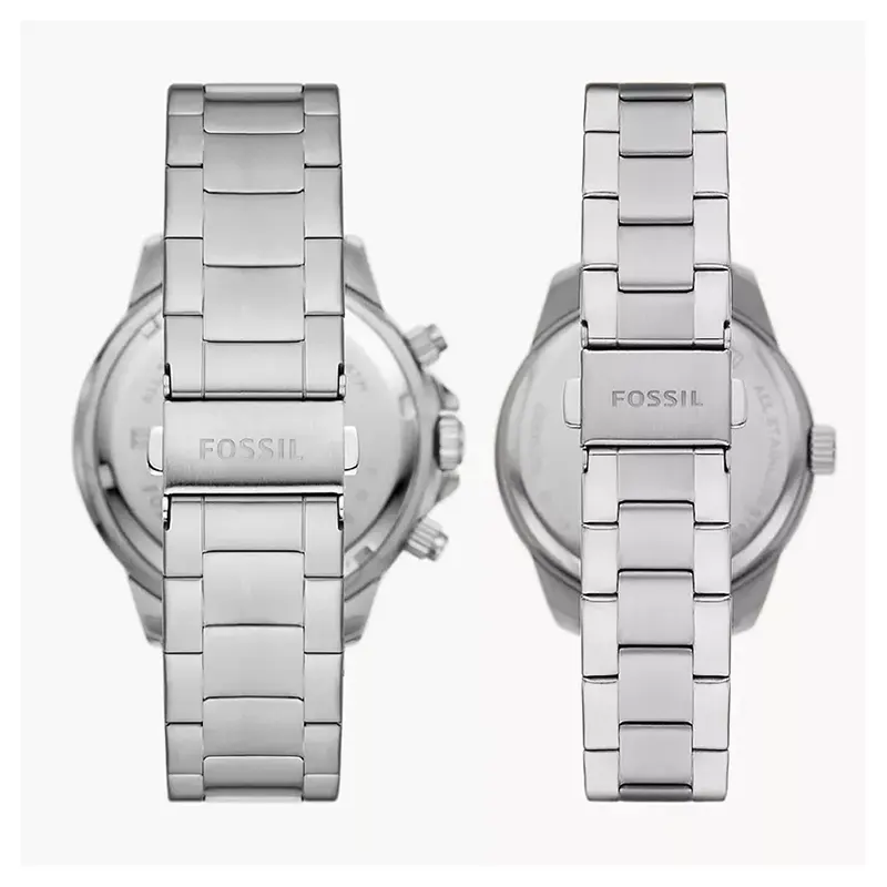 Fossil His and Her Bannon Multifunction Watch Set- BQ2753SET